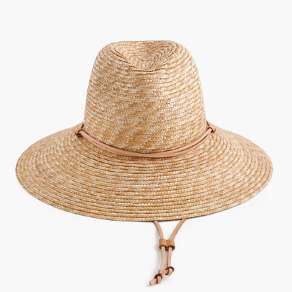 ISO JCrew Wide Brim Hat With Leather Trim